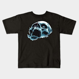 Death looking out close up on the eyes. Kids T-Shirt